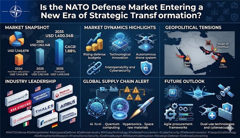 NATO Defense Market Set to Reach 1400 Billion by 2035 Amid Rising Tensions – Press Releases Distribution for Market Research Reports