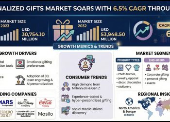 Personalized Gifts Market Set to Reach USD 52.9 Billion Amid Rising Tensions – Press Releases Distribution for Market Research Reports