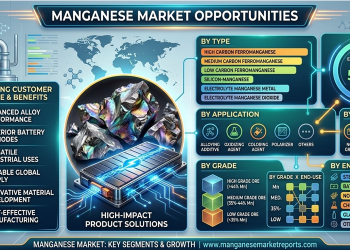 Inside the Global Manganese Market’s USD 18,007.78 Million Journey to 2035 – Press Releases Distribution for Market Research Reports