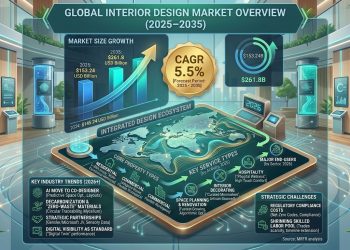 How the Global Interior Design Market Is Crafting Its Way to USD 261.8 Billion by 2035 – Press Releases Distribution for Market Research Reports